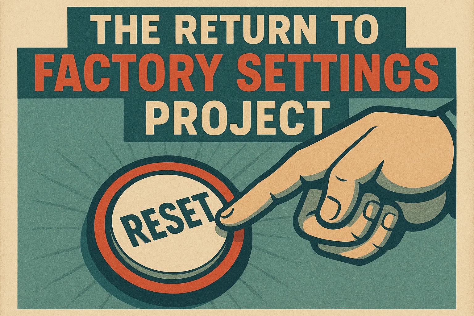 THE RETURN TO FACTORY SETTINGS PROJECT